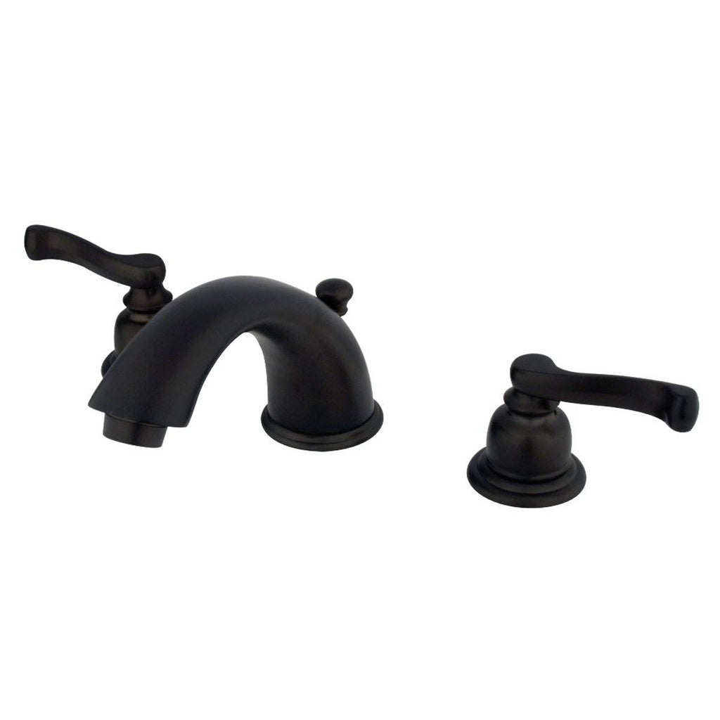 Chrome Widespread Bathroom Faucet with Pop-Up E4549