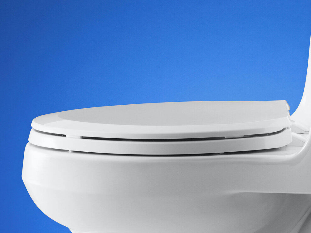 Elongated Toilet Seat with Quick-Release Hinges Sunlight X6839