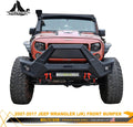 Front Bumper with Winch Plates and LED Lights Assembly P334911