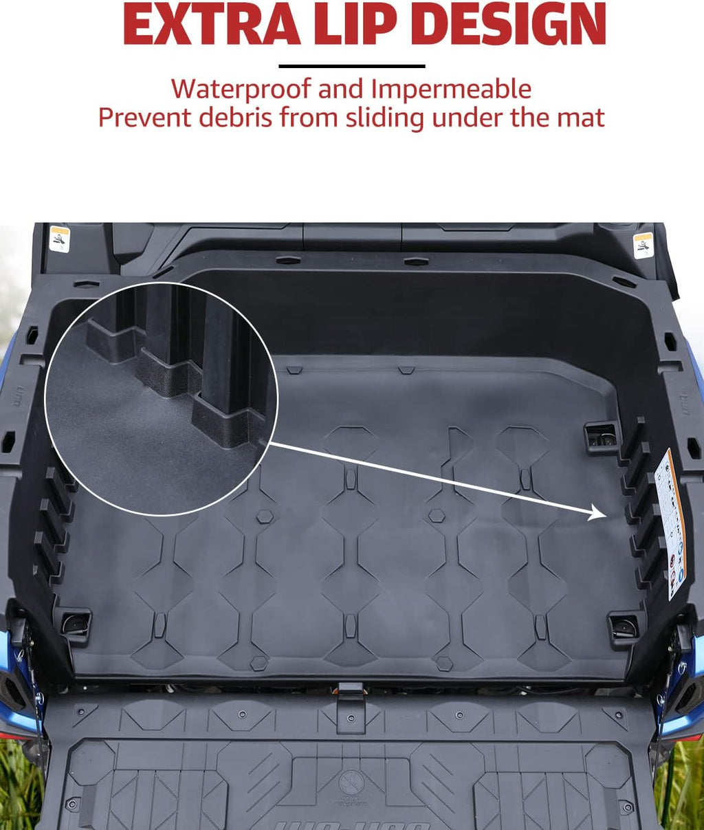 Black TPE Rubber Cargo Bed Mat Liner G66184