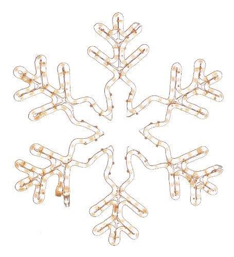Snowflake Holiday Rope Light Motif, 24-Inch Q153954