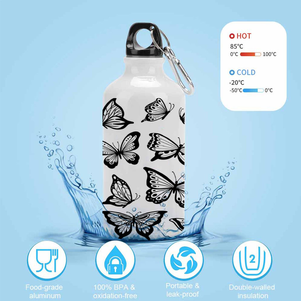 400ml Sport Aluminum Water Bottle with Twist Cap I691276