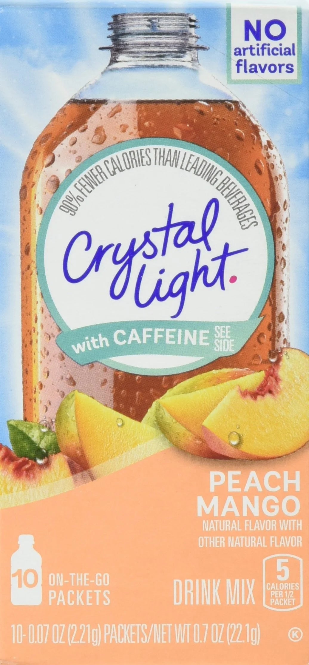 Sugar-Free Peach Mango Drink Mix (10 Packets) E781867