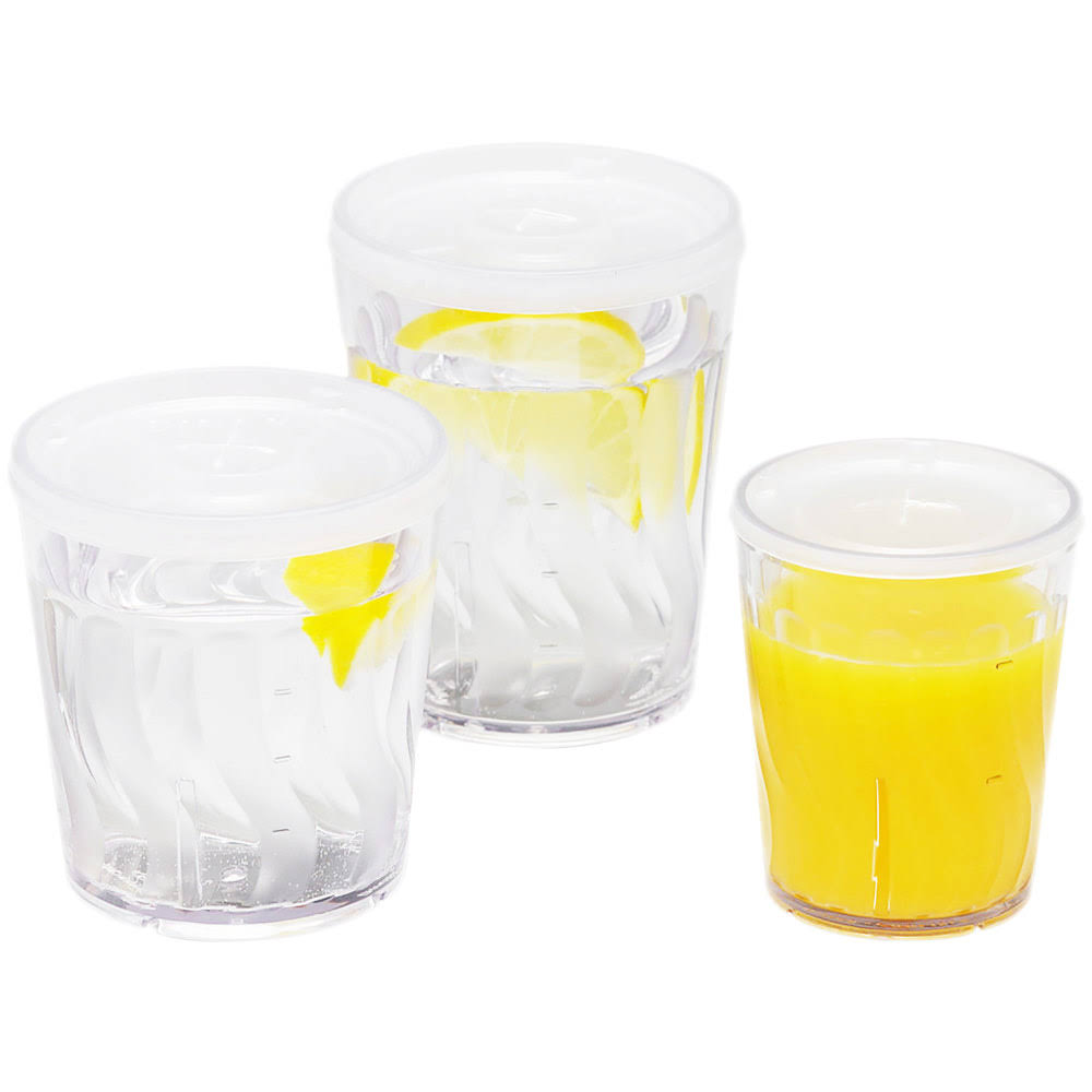 6 oz. Clear Plastic Tumbler J32043
