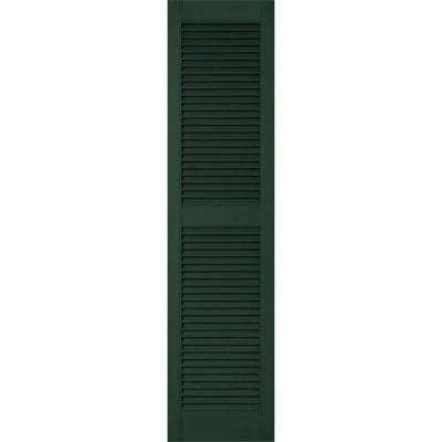 Midnight Vinyl Open Louver Shutters F562507