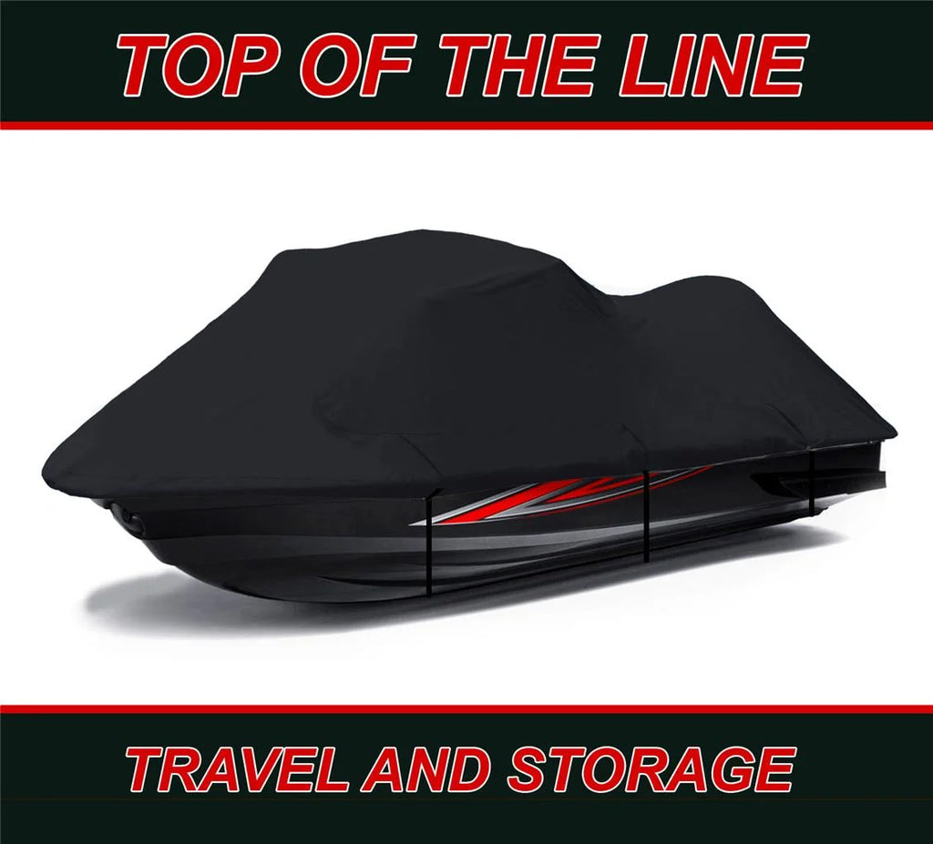 Black 600 Denier JetSki Cover Z488321