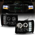 Black Smoked LED Projector Headlights for Pickup Truck B499674