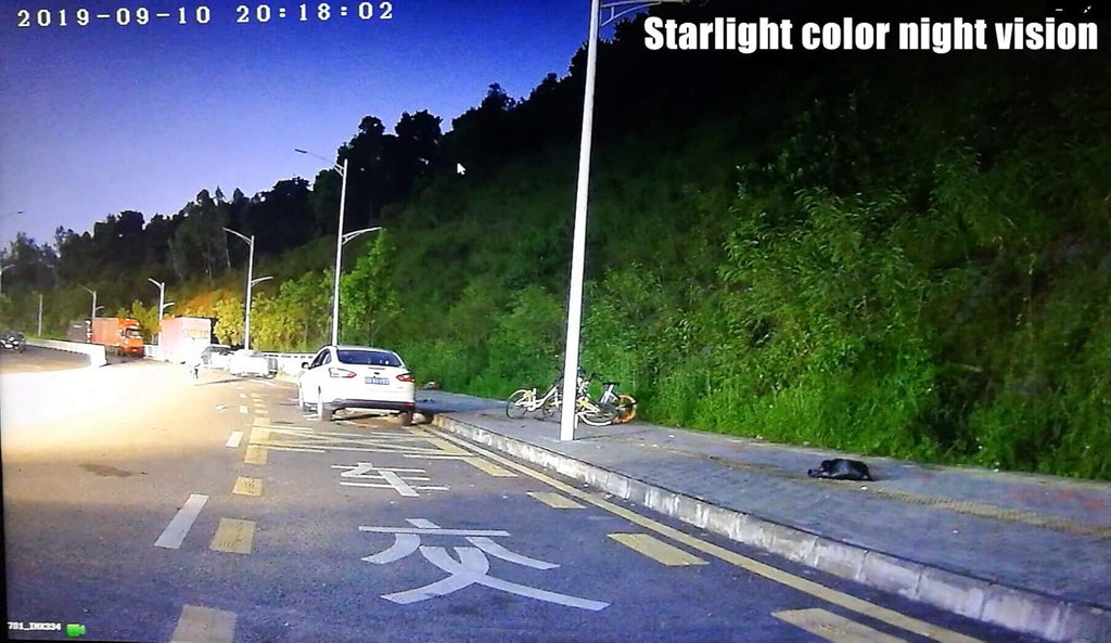6-in-1 Hybrid Security Camera with Starlight Color Night Vision J8296