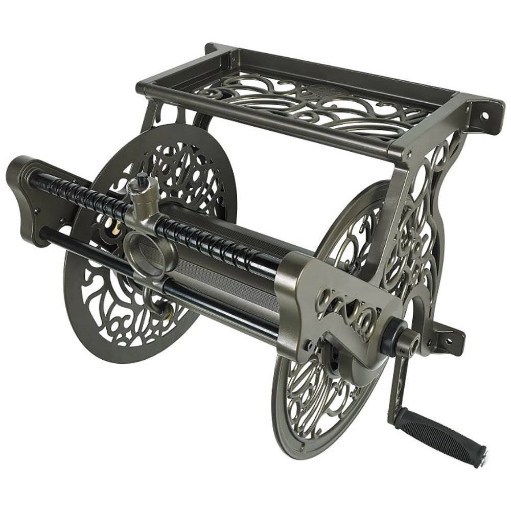 125& Wall Mounted Aluminum Hose Reel (2 Pack) G9671