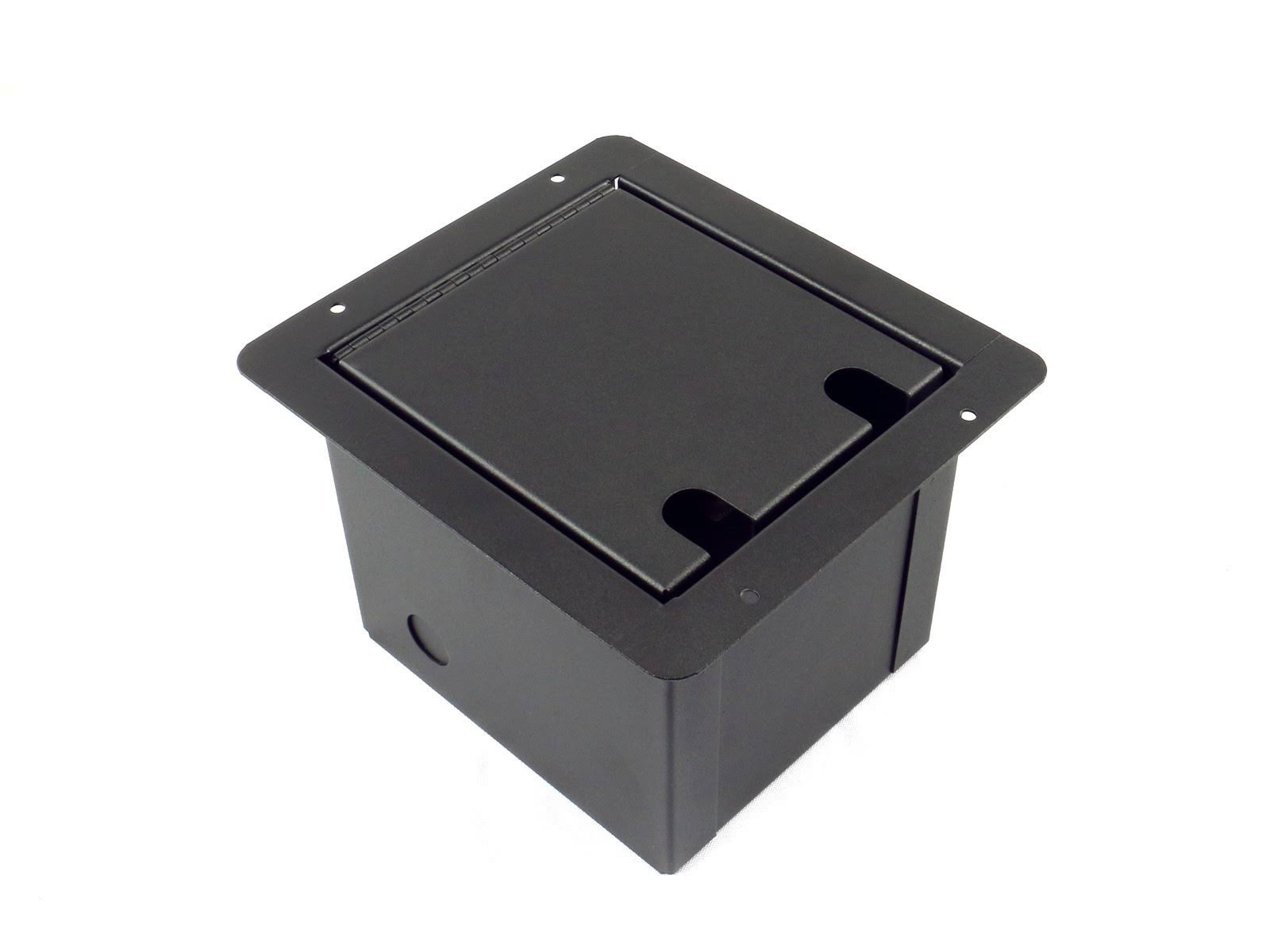 Recessed Floor Box with 6 XLRF and 2 XLR W72078