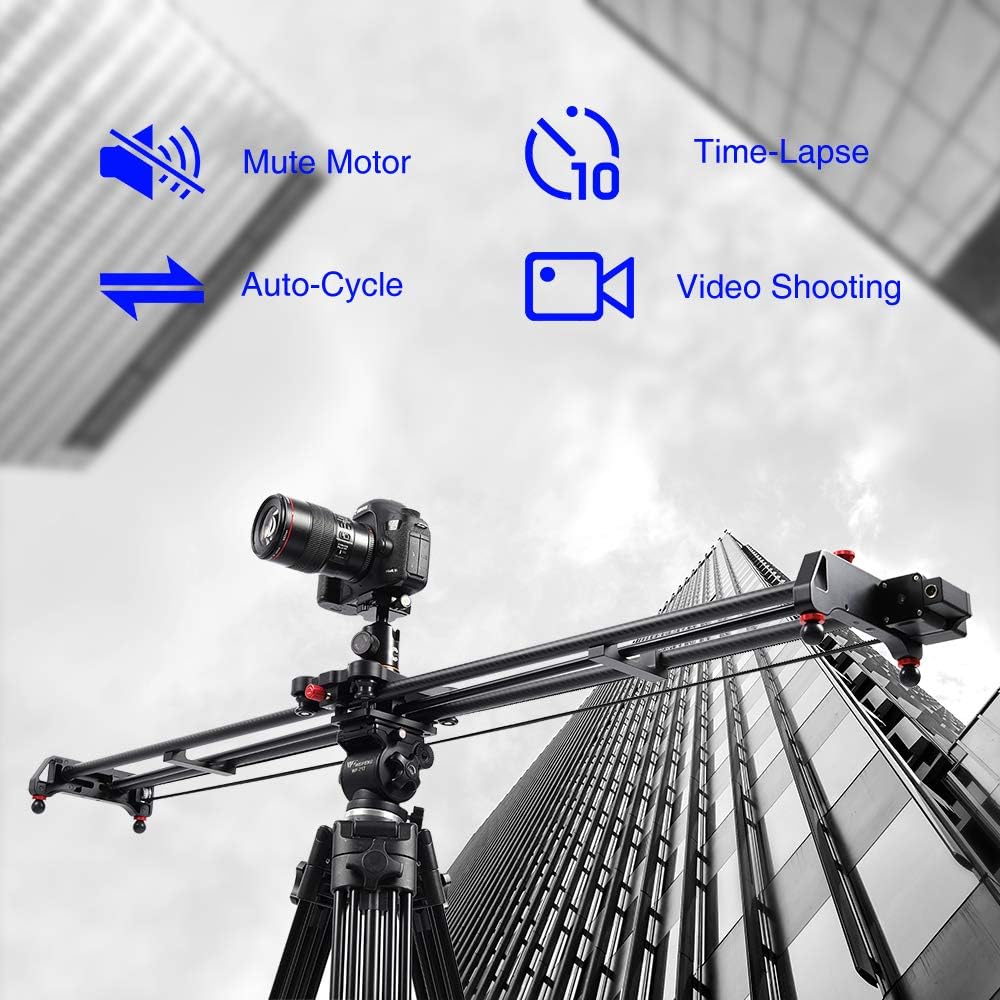 Motorized Camera Slider with Remote Controller V27582
