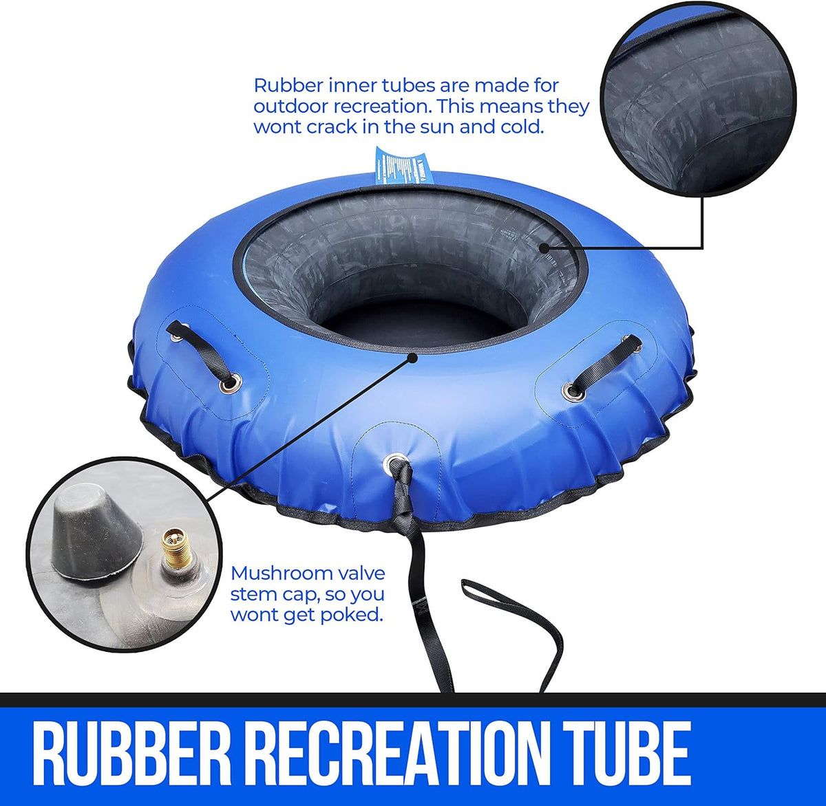 Blue Inflatable River Tube G4359