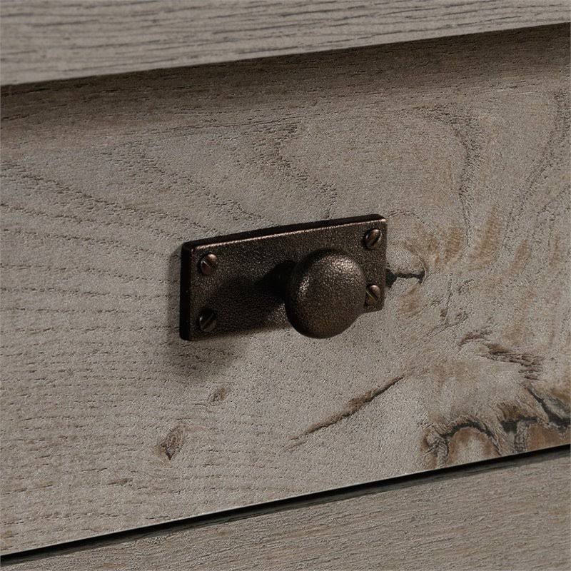L Shaped Computer Desk in Mystic Oak D1920