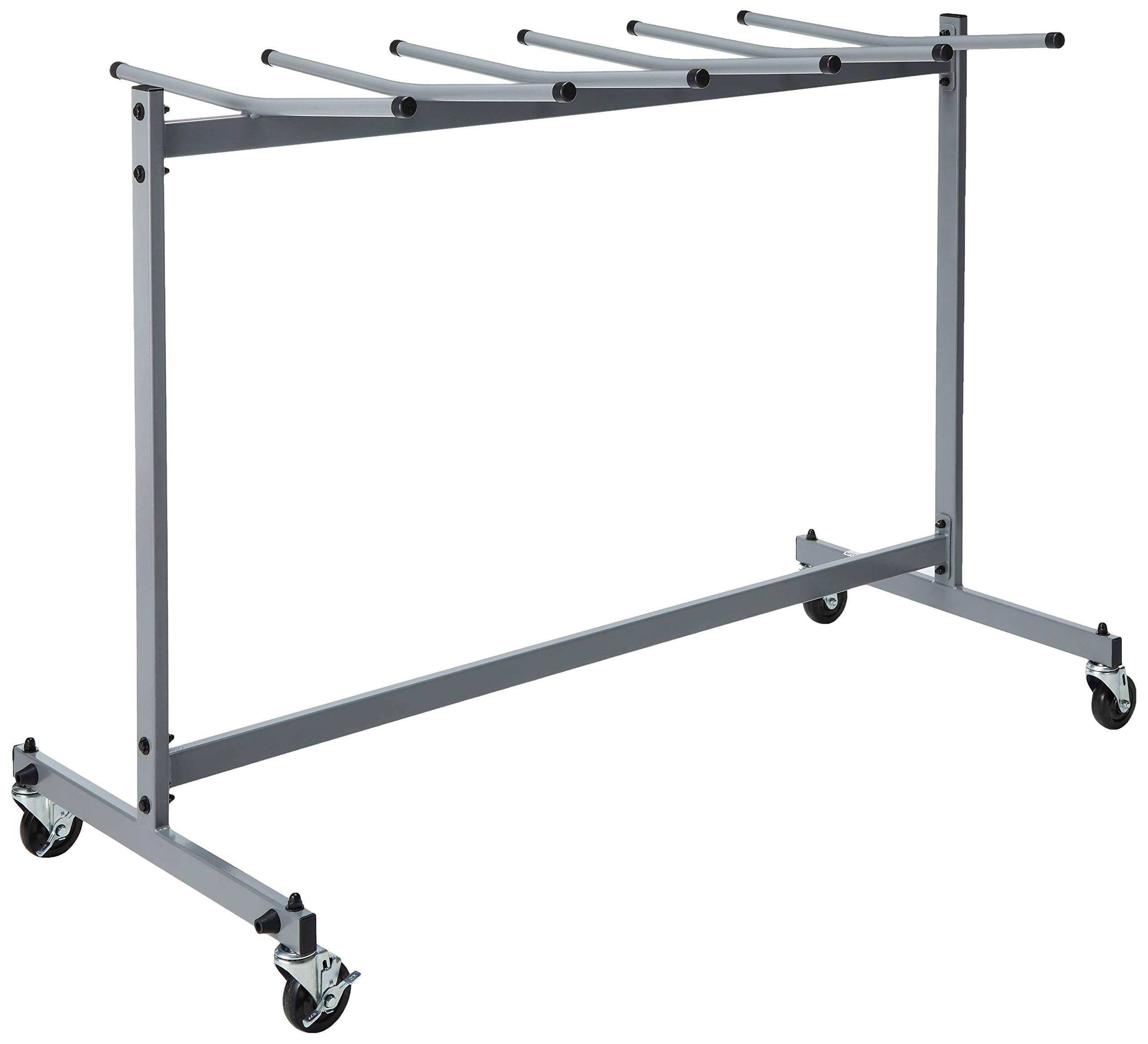 Gray Heavy Duty Folding Chair Trolley Cart N634