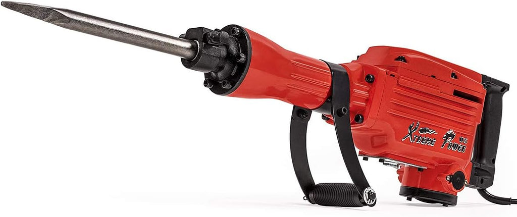 2200-Watt Electric Demolition Jack Hammer with Carrying Case J59301