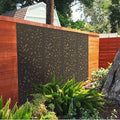 Botanical WPC Fence Panel Z12881