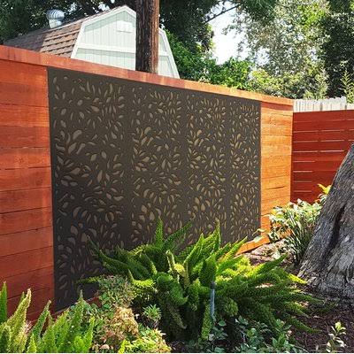 Botanical WPC Fence Panel Z12881