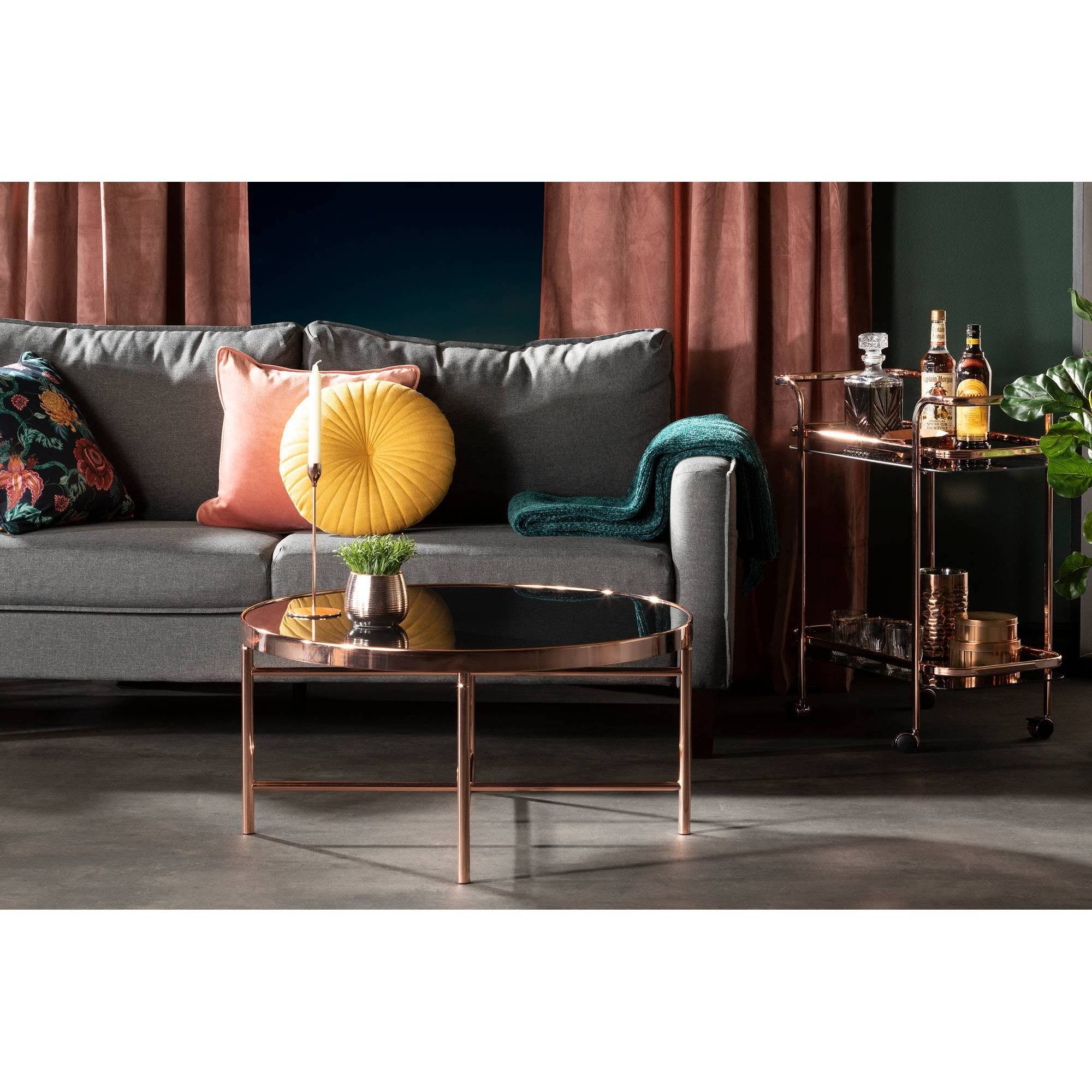 Rose Gold Bar Cart R146986
