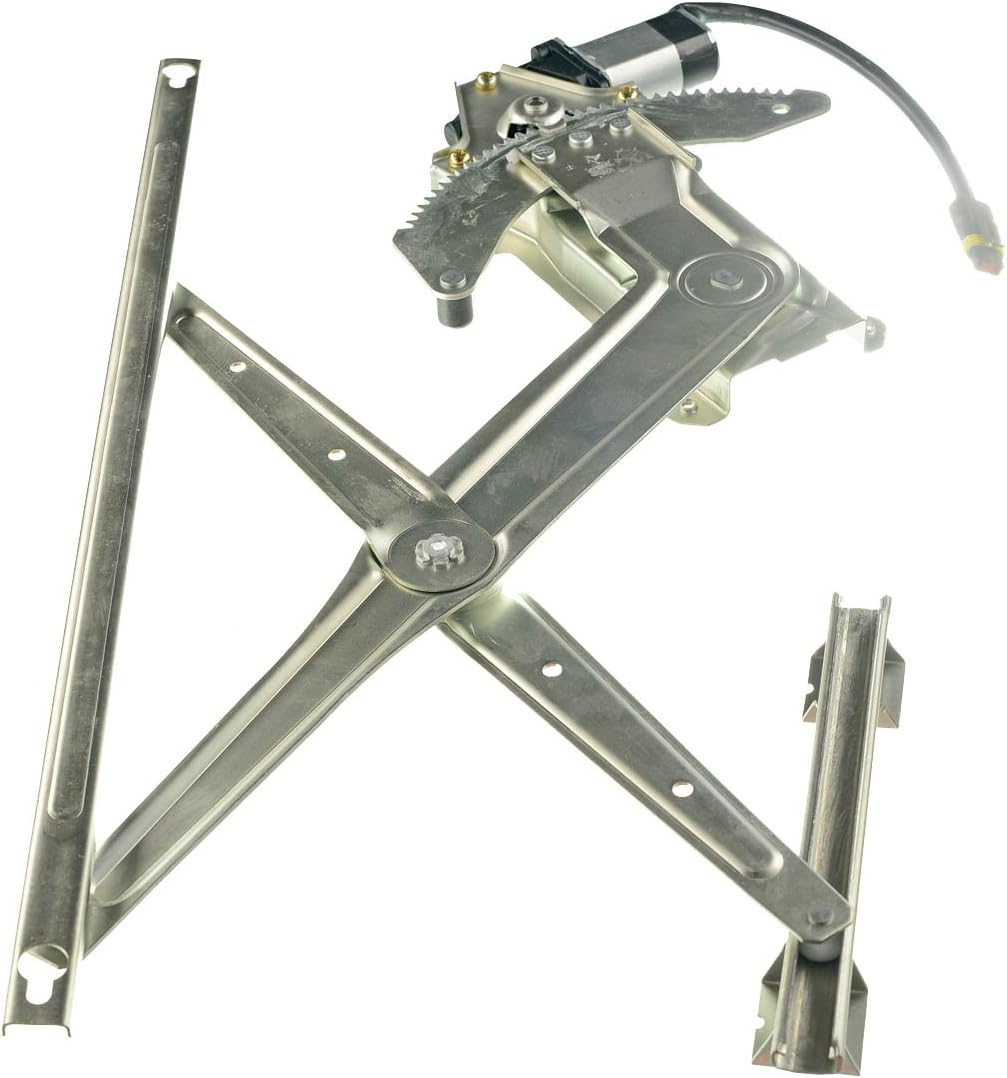 Front Left Driver Side Power Window Regulator with Motor for Dodge Ram 1500 2500 3500 1994-2002 Pack of 2 F186268
