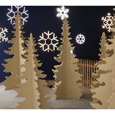 Snowflake Holiday Rope Light Motif, 24-Inch Q153954