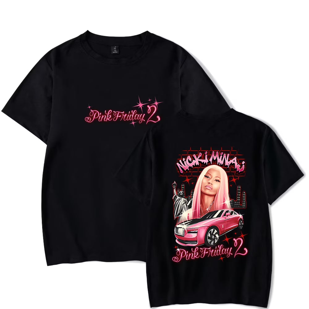 Pink Friday 2 Airbrush Short Sleeve T-shirt J527
