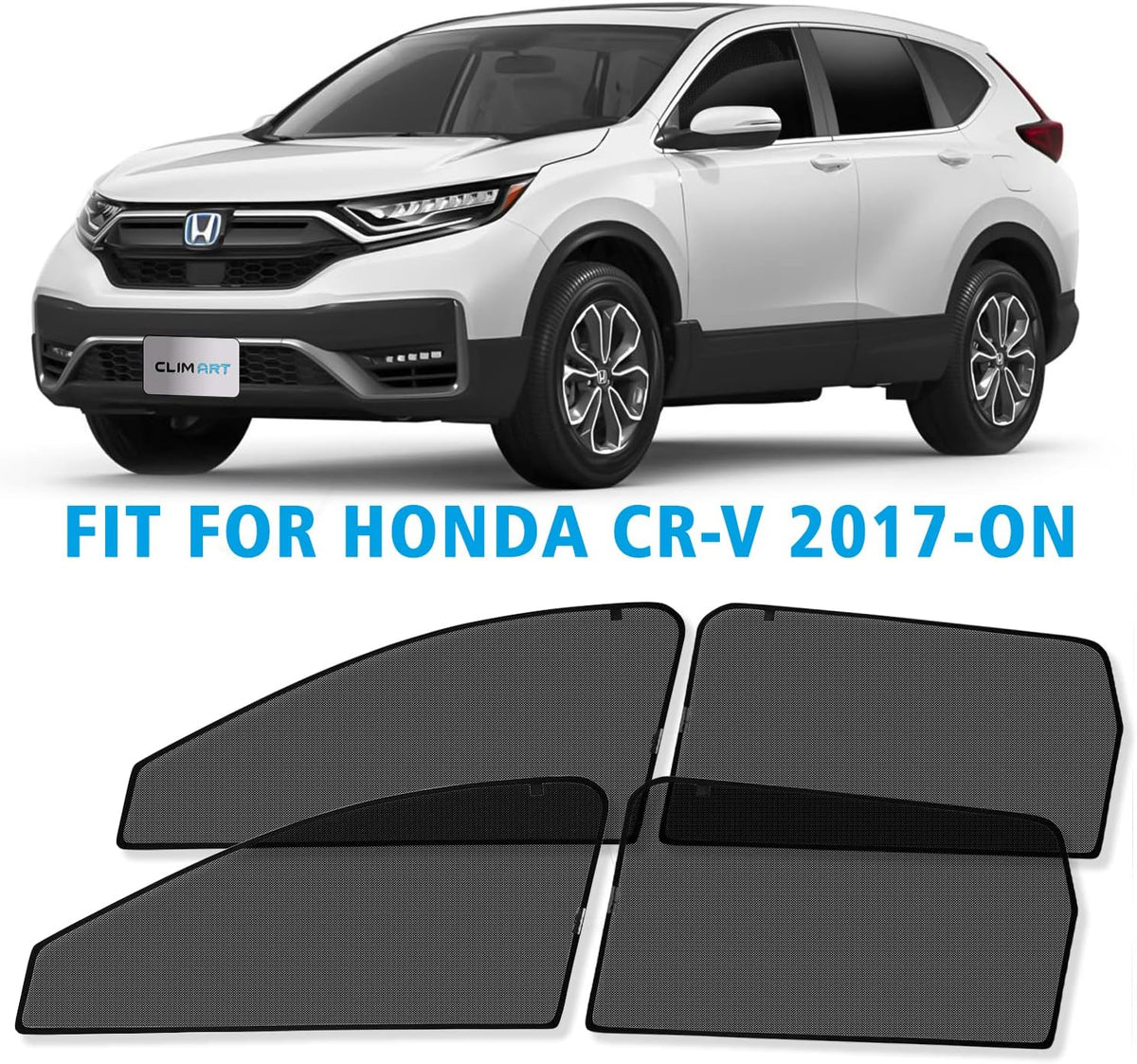 Magnetic Car Window Sunshade 4 Pc. Set N35542