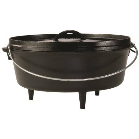 Cast Iron Camp Dutch Oven, 6 Quart H67301