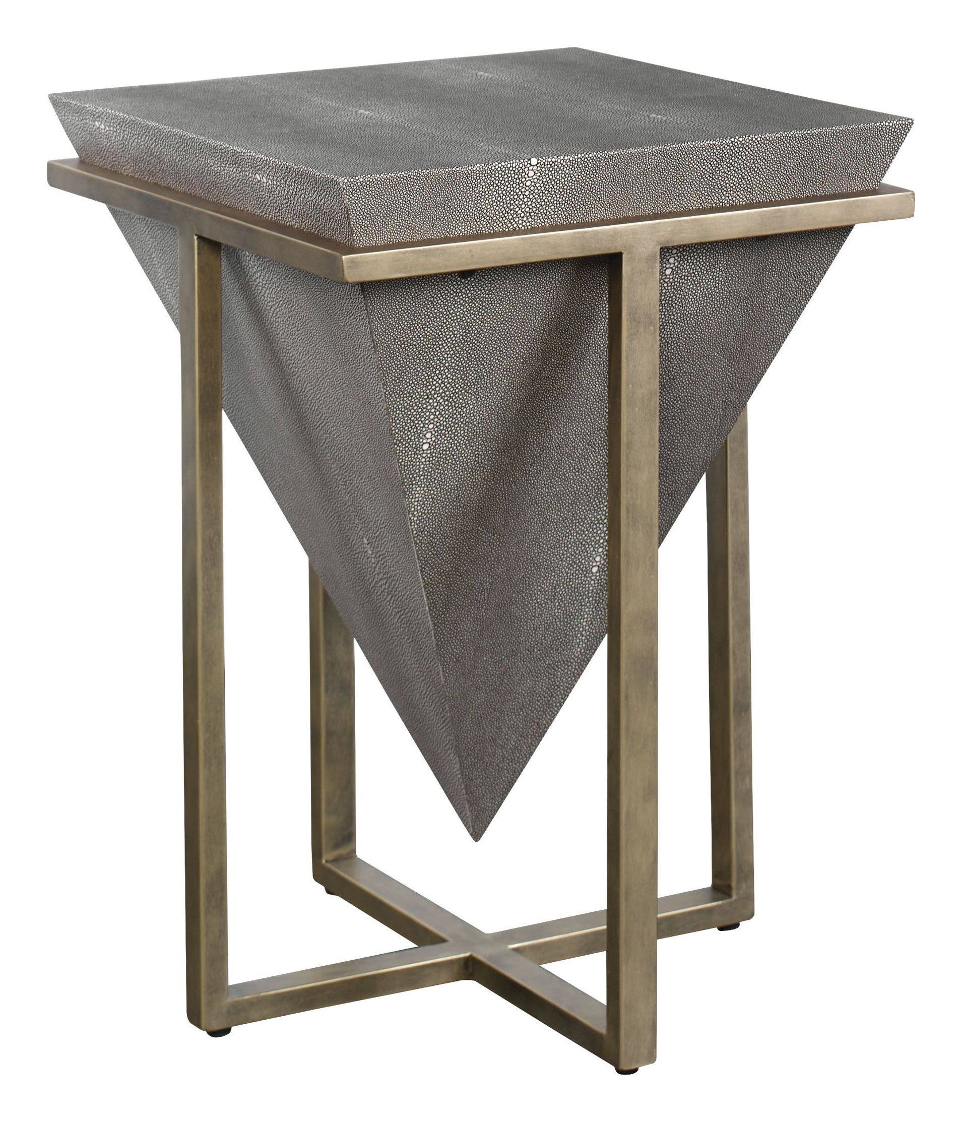 Shagreen Accent Table I6639