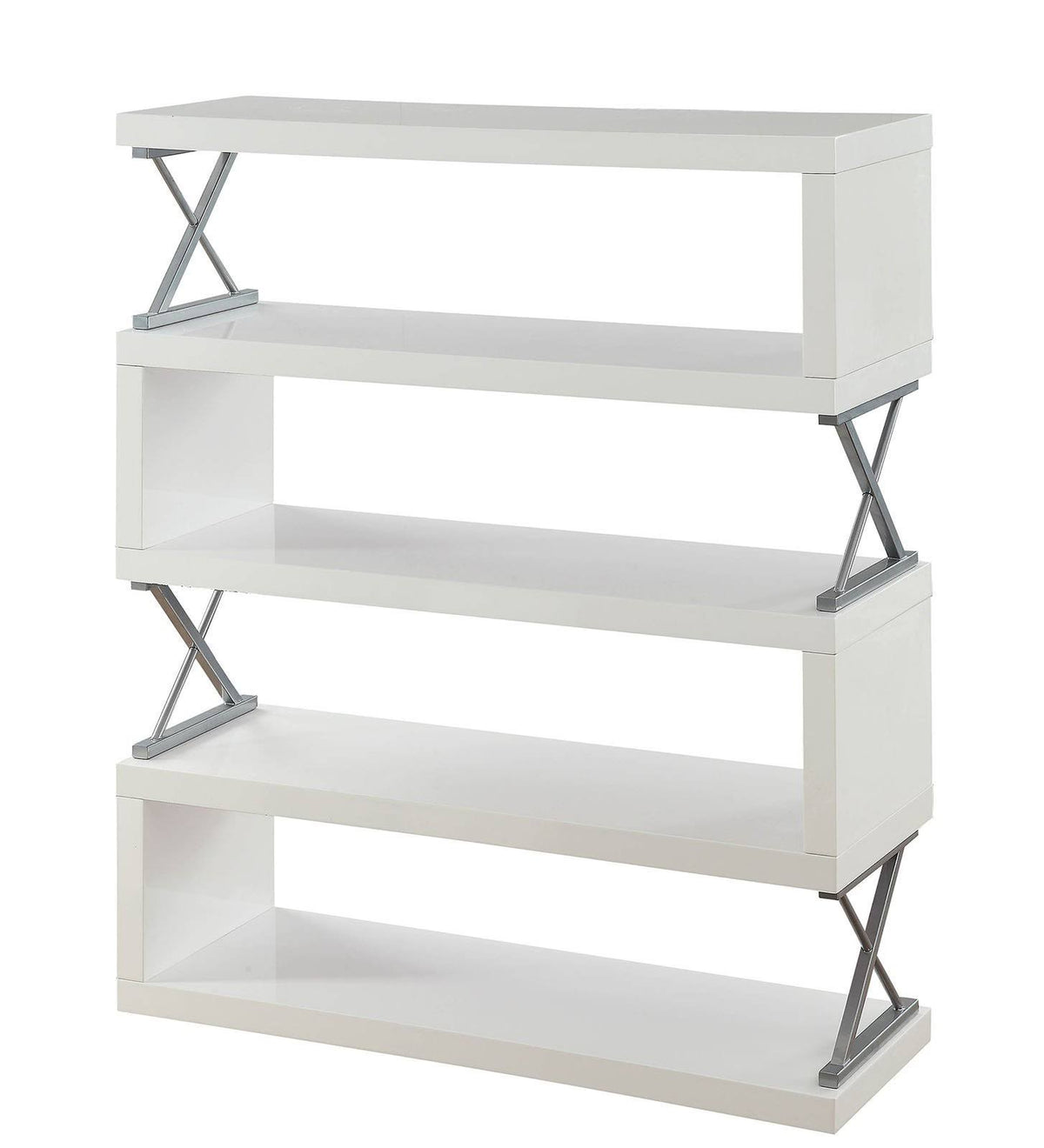 White 5 Layer Shelf R7549