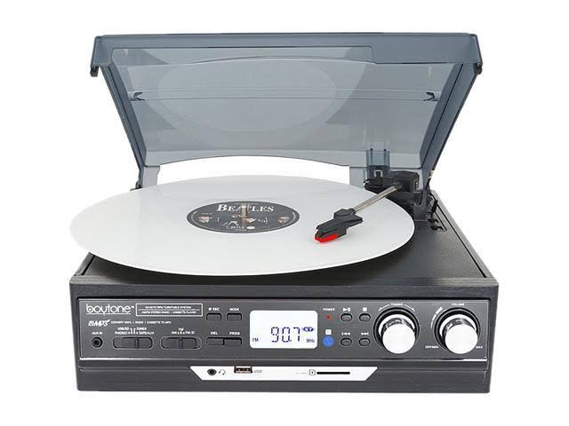 Bluetooth 3-Speed Stereo Turntable Y7341