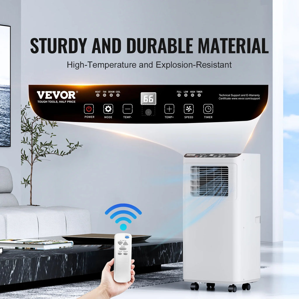 8,000 BTU Portable Air Conditioner Dehumidifier Fan Q402