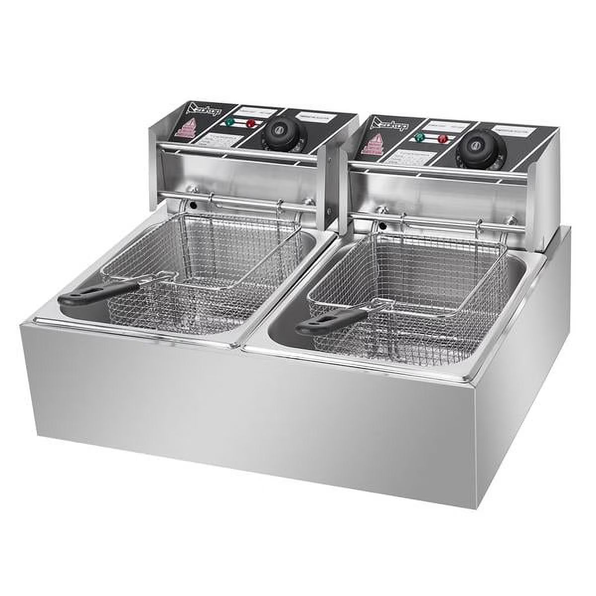 5000W 12L Dual Tanks Electric Deep Fryer with 2 Basket F50880
