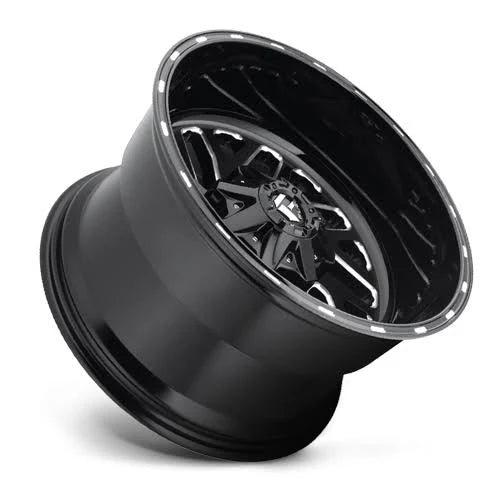 Gloss Black Milled 20x12 Fuel D581 V918109