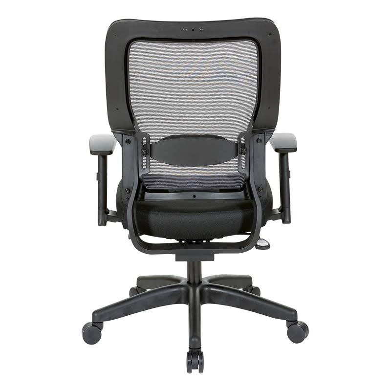 Black Fabric Office Chair V713