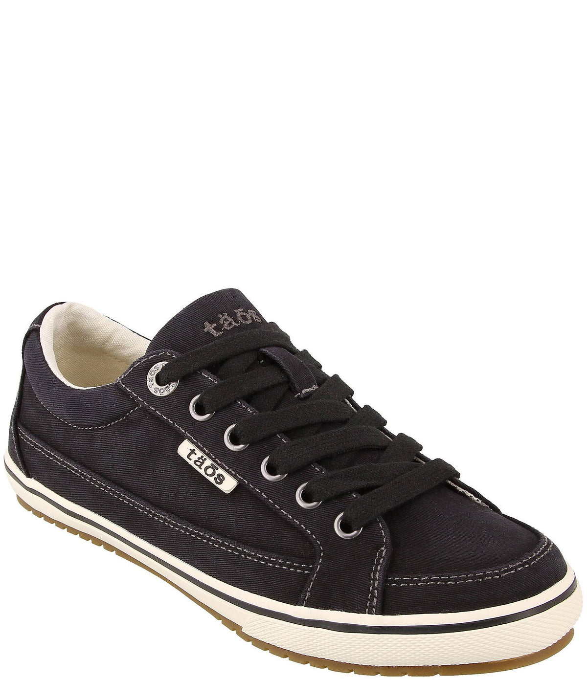 Black Distressed Moc Shoes M497