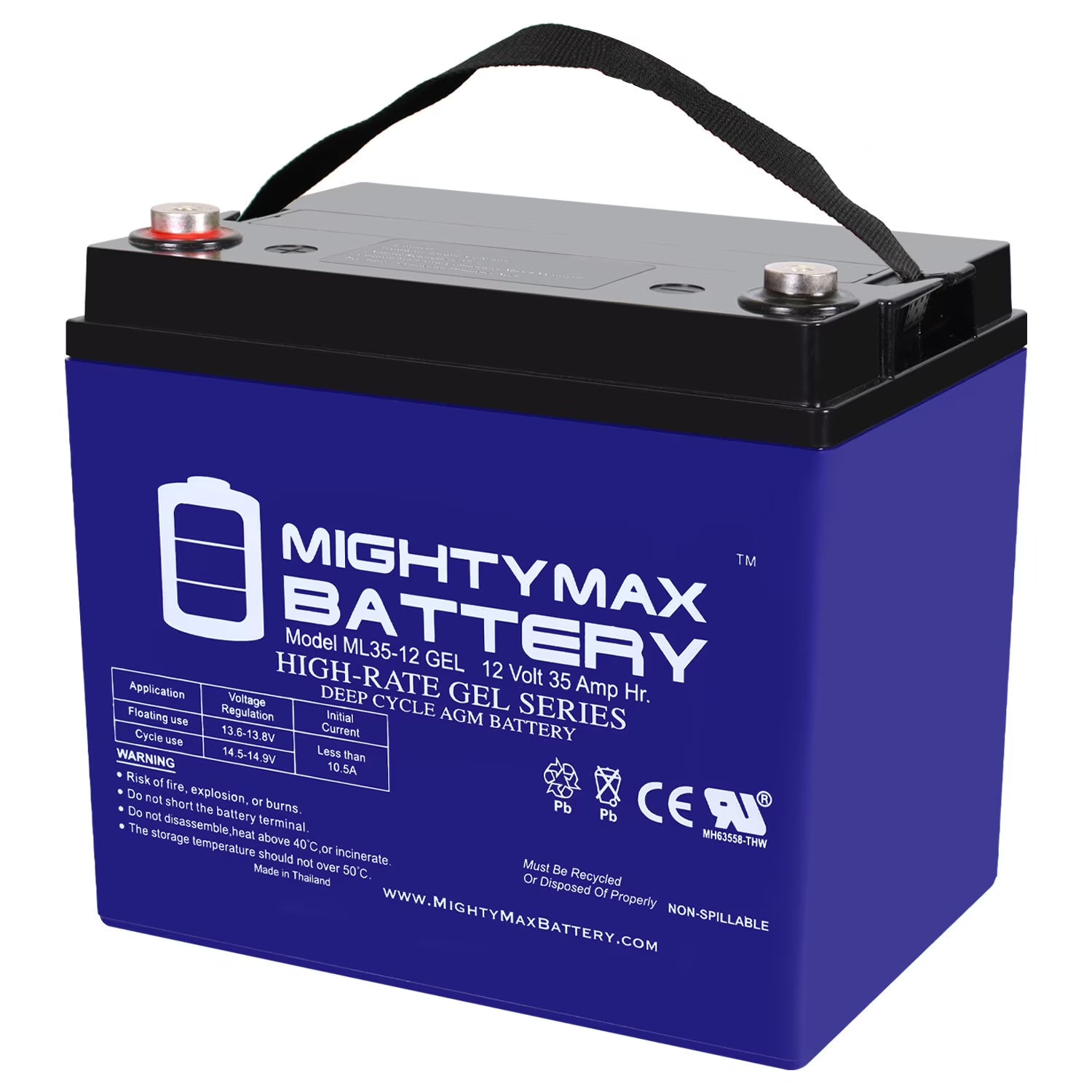 12V 35AH Battery for Power Chair X17595