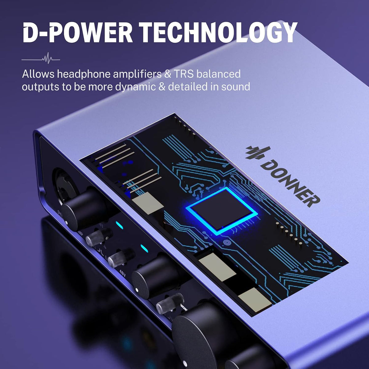 USB Audio Interface with Headphone Amplifier L94846