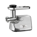 Professional Die-Cast Metal Housing Meat Grinder, Brushed Stainless Steel Q4219
