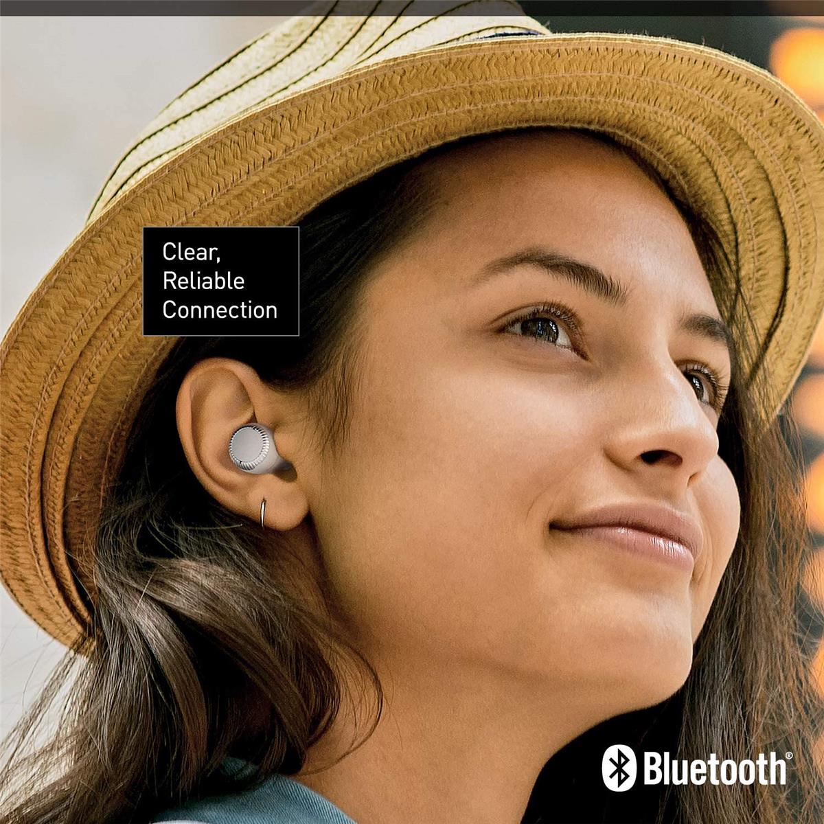 White True Wireless Bluetooth Earphones P6955
