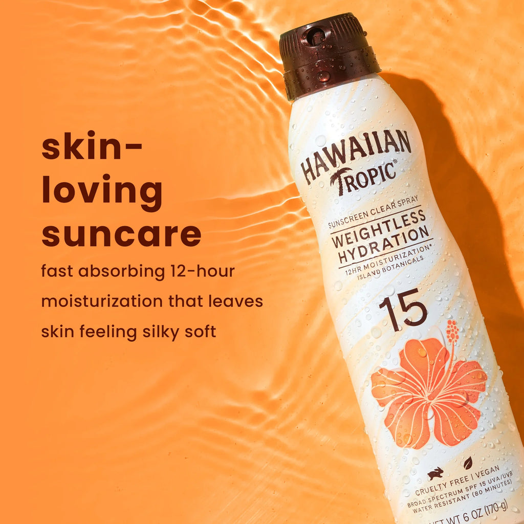 Clear Spray Sunscreen SPF 15, 6oz D72601