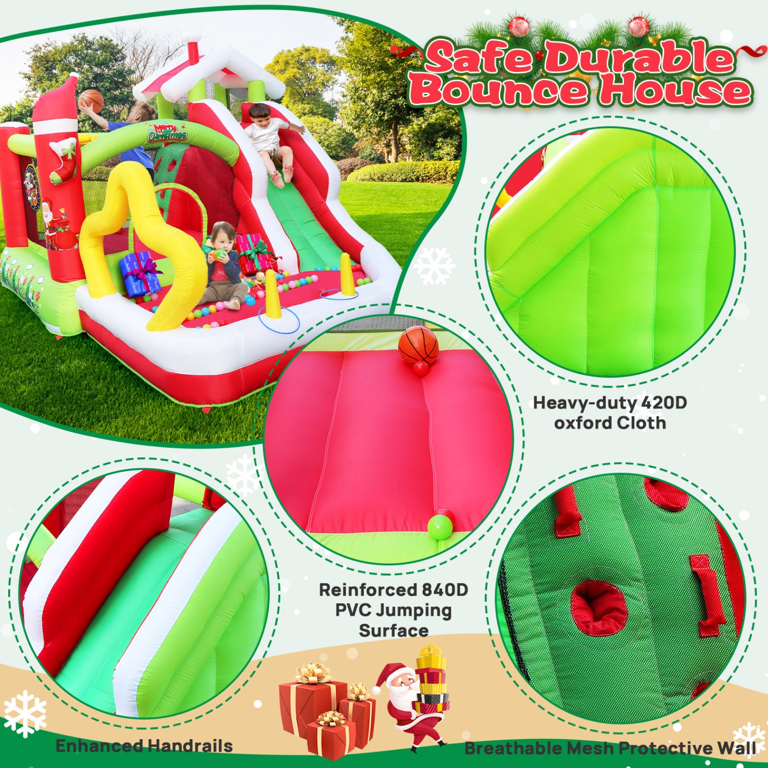 Inflatable Bounce House with Blower M58006