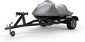 Silver Trailerable Jet Ski Cover with Storage Bag O11044