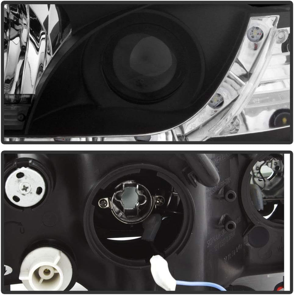 Black Housing Projector Headlights Headlamps Assembly I94446
