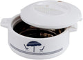 2.5-Liter Stainless Steel Insulated Casserole Food Warmer/Cooler W726