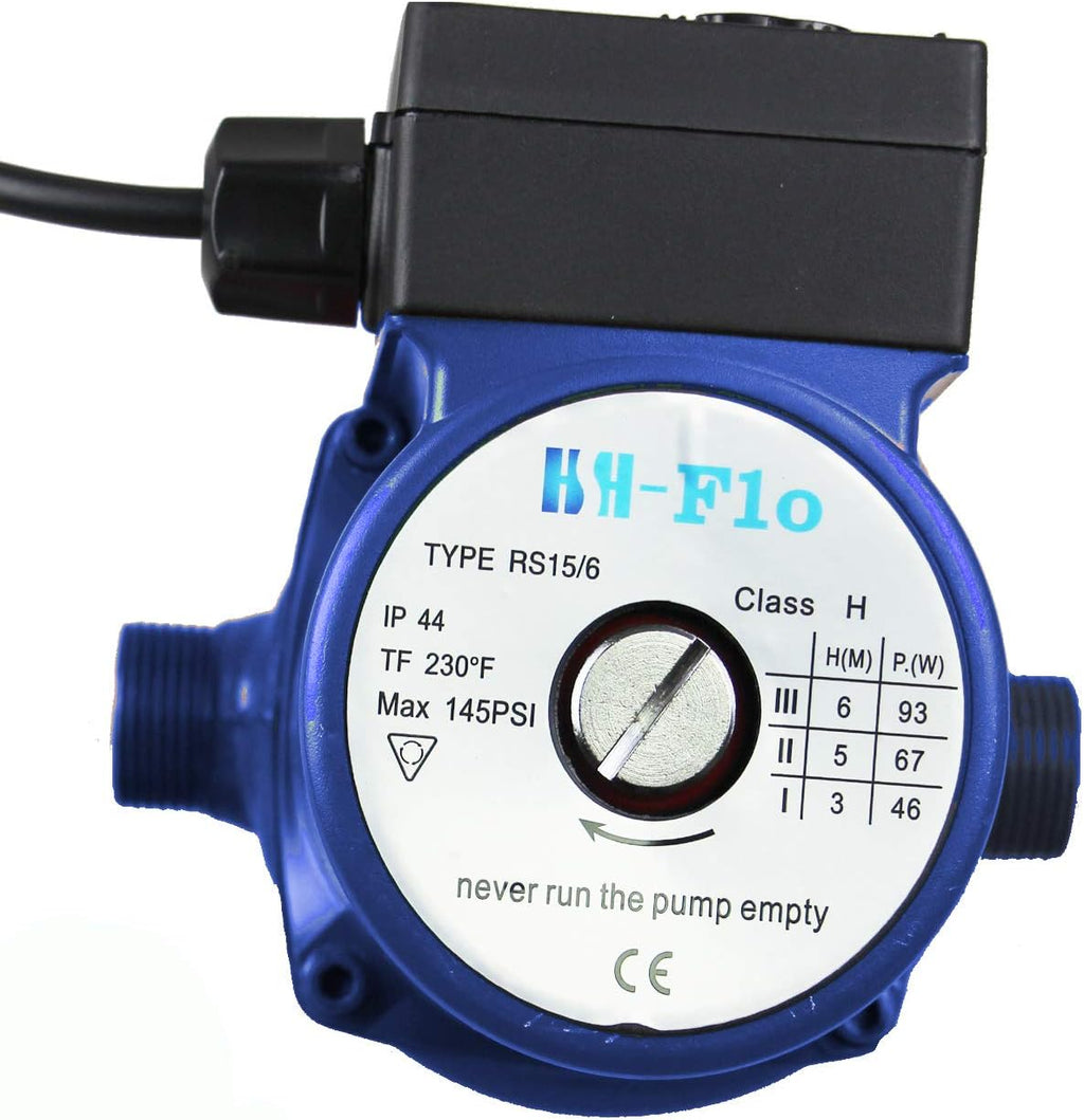3/4 NPT 110VAC 60Hz Cast Iron Hot Water Circulator Pump M61546