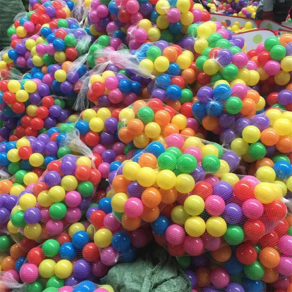 100PCS 5.5cm Colorful Soft Plastic Ocean Balls S3528