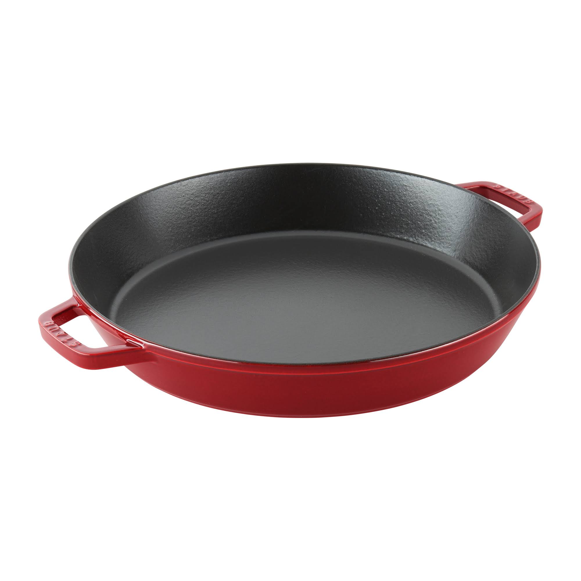Cherry Cast Iron Double Handle Fry Pan / Paella Pan K94983