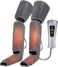 Leg Massager with Heat, Air Compression Calf Thigh Foot Massage K119