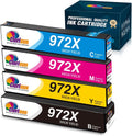 Compatible Ink Cartridge 4-Pack for HP 972X Printers E3799