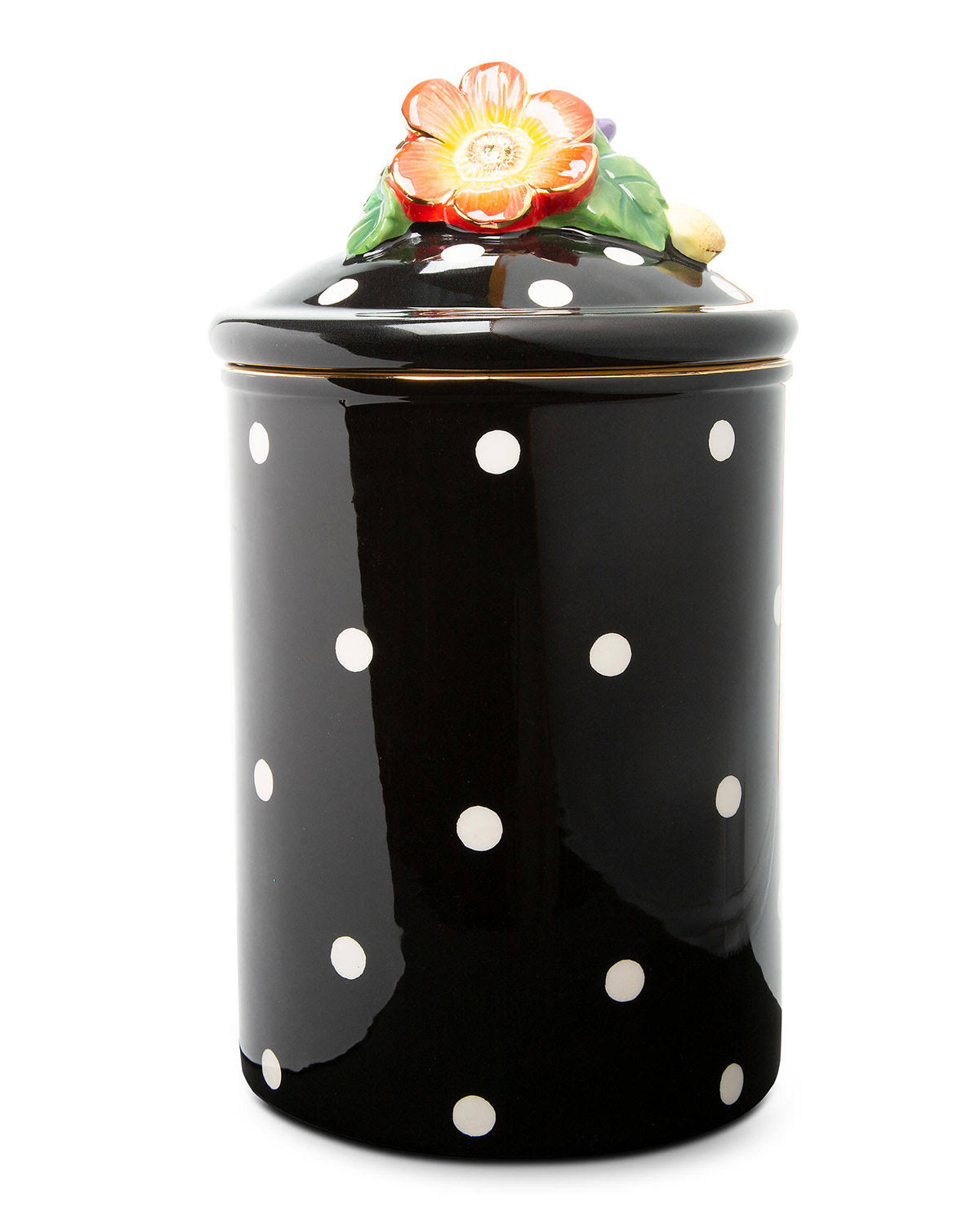 Large Floradot Canister Z21477